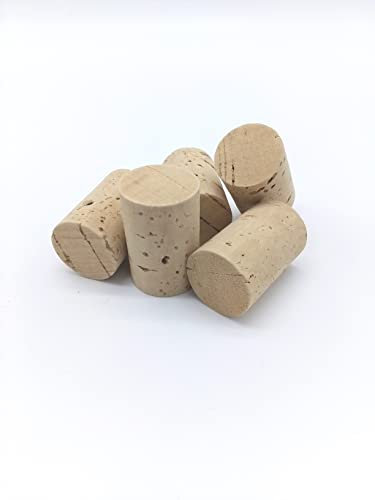 50 Stück Weinkorken, Flaschenkorken, Korken, Naturkork, 40 x 26 mm, unbehandelt