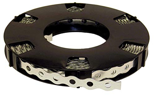 rohrfix-24 1 Rolle (10 m) Lochband 17 mm Stahl verzinkt/Wellenform