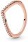 PANDORA Damen-Stapelring 14_k_(585) Rotgold zirkonia '- Ringgröße 50 (15.9) 186316CZ-50