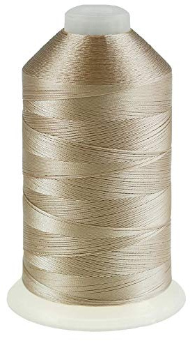 3000m Nähgarn Polyester 210D/3, Farbauswahl - Sattlergarn Jeansgarn Forellenfaden