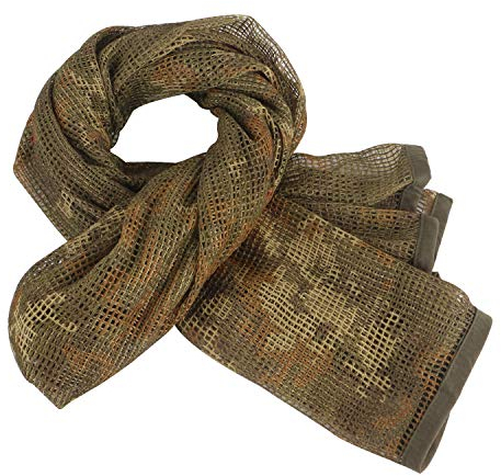 ToopMount Scharfschützenschleier Tactical Scrim Net Desert Xima Schal 70,9X35,5 Zoll Polyester Tactical Sniper Face Cover Military Mesh Schal (Italian Camouflage)