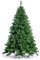 Nataland Albero di Natale Artificiale Verde Modello Cervino Altezza 180 Cm, Abete Super Folto con Effetto Realistico e Rami Con Aghi Anticaduta