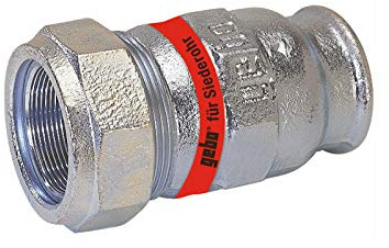 GEBO TG-Klemmverbinder, DN 15 - IG 1/2 Zoll x Ø 20 mm - für Siederohr