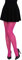 LORES Collants pour femmes, 60 denier, classiques italiens, sans démarcation, opaques, couleur unie mate, microfibre durables, Fuxia L
