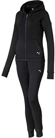 Puma Damen Trainingsanzug Clean Sweat Suit CL TR 671039-01 S