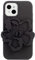 Ted Baker ROSILI Silikonhülle für iPhone 13, Magnolie, Schwarz