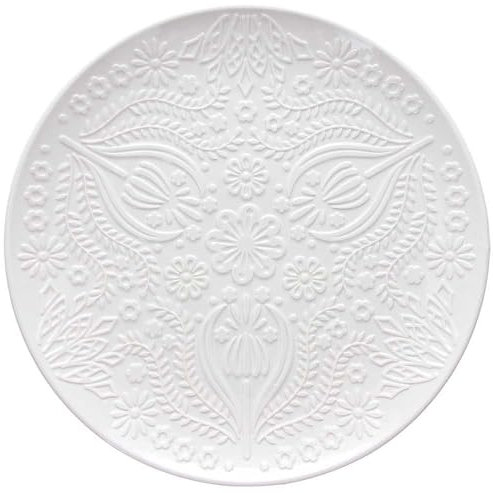 Tognana Piatto Tondo Ceramica Bianca Riutilizzabile 30 cm