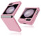 Coque Samsung Galaxy Z Flip 5 5G (2023) - Étui Silicone Liquide Ultra Fine, Léger, Premium, Rigide, Antichoc - Cover Pour Samsung Z Flip 5 (Rose)
