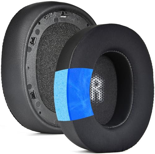 Palumma Ersatz-Ohrpolster für JBL Everest 750 750NC Kopfhörer, Proteinleder, Eisgefühl, Schwamm-Ohrpolster, kompatibel mit JBL Everest 750 750NC Kopfhörern