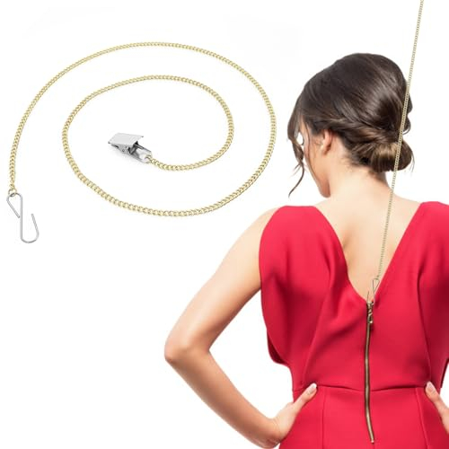 Zipper Helper Reißverschluss Hinten Reißverschluss Helper Assistant Reißverschluss Hilfswerkzeug Kompatibel mit Fast Allen Reißverschlussarten für Kinder Ältere Menschen mit Arthritis