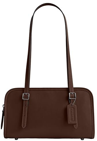 COACH Womens Swing Zip Shoulder Bag, Maple, One Size, Swing Zip