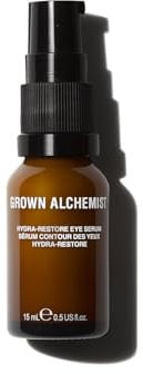 Grown Alchemist Hydra-Restore Eye Serum Dark Circles and Under Eye Brightener - Hyaluron Serum, Augenpflege gegen dunkle Augenringe, Anti Aging Gesichtsserum gegen Falten - veganes Augenserum 15 ml