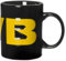 Borussia Dortmund BVB 1909 Tasse - Offizieller Fanartikel, Schwarze Tasse mit eingeprägtem Logo und 1909-Schriftzug, Spülmaschinenfest, 0,3 l
