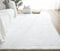 Guetto Hochflor Teppich Wohnzimmer Kunstfell Super Softes Kaninchenfell Imitat, Luxus Super Soft Fellteppich Plush,Weiß,60x120 cm