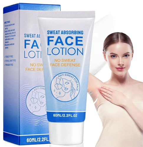 Lotion pour le visage absorbant la sueur, décourage la transpiration, anti-transpirant, lotion anti-transpirante et contrôle de l'huile, anti-transpirante pour le visage, lotion anti-transpiration