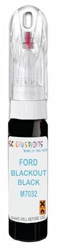 SCOOBYS PAINTS BACK IN THE MIX Paint Touch Up Pen For Ford Blackout Black M7032 Scratch Removal Car Repair