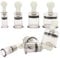 Nippelsauger für Frauen Nippel Sauger Brustwarzensauger Nipple Clamps Extreme Weiß 8 Stk Nippelklemme Frau Klitoris Luststeigerung Niplette Brust Vergrößerungsucker Sexspielzeug Erotisches Erotik