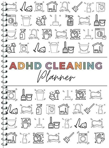 ADHD Cleaning Planner Bundle Household Cleaning Schedule & Checklist Management