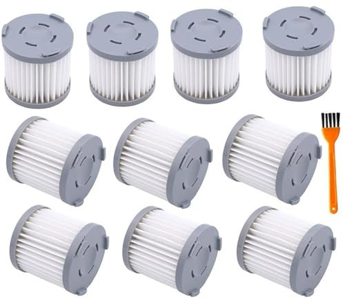 Vuzmode Filtro HEPA di ricambio, for Cecotec Conga Rockstar 500 Ultimate Xtrem, for aspirapolvere Conga Rockstar 700, pezzi di ricambio for pulitori Filtro aria aspirapolvere(10pcs)