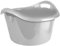 Acan Tradineur - Cubo, Barreño, Tina Multiusos - Fabricado en Plástico - Producto y Utensilio de Limpieza - Forma Redonda - Capacidad de 38 litros - Ø 54 x 32 cm - Color Gris