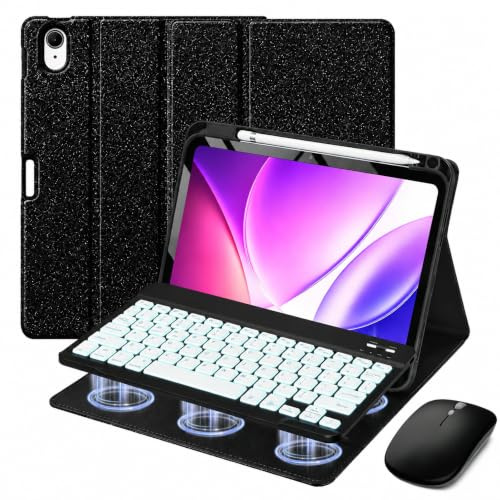 Eekontz for iPad A16 Case with Keyboard Mouse for 11th 2025 10th 2022 Gen