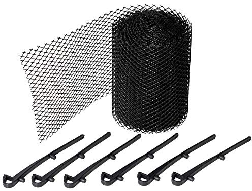 Amtech S6485 Gutter Mesh with 6 Hooks