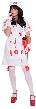 Costume da infermiera zombie S-M