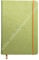 RHODIA 118746C - Anis Rigid Notebook - A5 - Lined - 192 pages - Ivory Clairefontaine Paper 90 g/m - Bookmark, Elastic Closure - Faux Leather Cover - Rhodiarama Collection