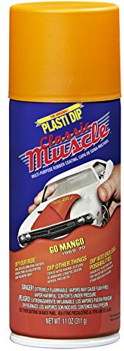 Plasti Dip Plastic/Rubber Paint - Spray - Classic Muscle Colors (Go Mango)