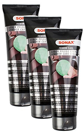 SONAX 3X 02821410 PremiumClass LederPflegeCreme 250ml
