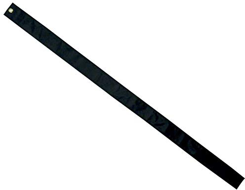 Gettysburg Flagge funktioniert Trauer Streamer, Half-Staff Farbband schwarz Nylon, Made in USA 5' schwarz