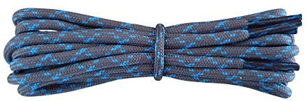 Fabmania Replacement laces in dark grey with blue flecks 120 cm