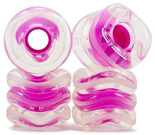 Wheels Shark 60mm 78a Cruiser Rollen (4er Set) (Ghost Pink)