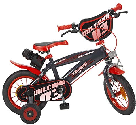 Toimsa 14 Zoll Kinderfahrrad Kinder Jungen Fahrrad Rad BMX Bike Jungenfahrrad Volcano