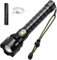 20000 Lumen LED XHP70 Taschenlampe, Ultra Bright XHP70 LED Taschenlampe Wiederaufladbare Taschenlampen mit 5 Beleuchtungsmodi Zoombare wasserdichte Handlampe für Wandercamping