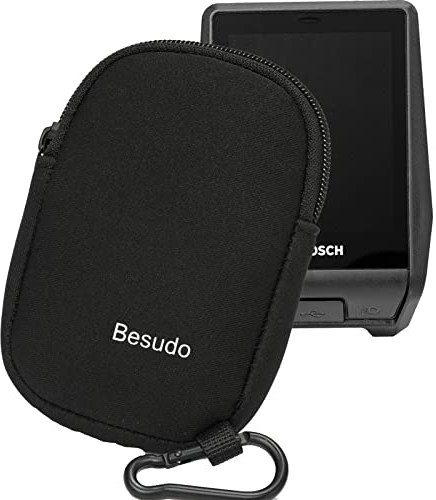Besudo Neopren Schutzhülle für Bosch Nyon Display (BUI350), Displayschutz für E-Bike Display, Schutztasche vor Kratzern und Stößen, Fahrradcomputer Schutztasche, Hülle Schutztasche Cover-22-B
