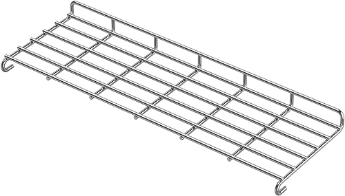 65,4 cm Edelstahl Warmhalterost für Weber Genesis II 300 Serie, 66044 Grill-Warmhalter für Genesis II E-310/E-315, II E-330/E-335, II S-310/S-335 Gasgrills, Grill-Ersatzteile Grillrost für Genesis II