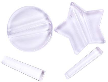 Shape Nail Tools, Nail Sticker Bender 9 x 6 x 2, 2 Pieces, Professional Embossed Shape, Nail Tools, Metal Frame, Bending Nail Art Equipment