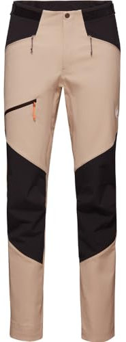Mammut Taiss Pants 48, Savannah/Schwarz, 48 cm