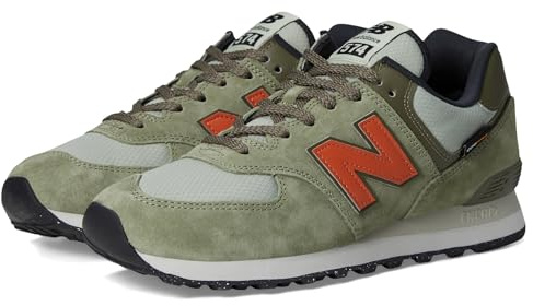 New Balance Unisex 574 Sneaker, Grün, 42 EU
