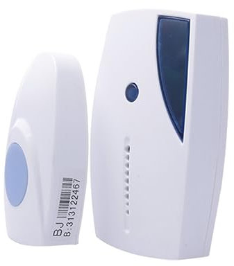 Veemoon Sonnette Sans Fil Avec Mélodies Carillon Musical Pour Maison Et Bureau Portée De Facile À Installer Pour Sécurité À Domicile