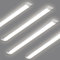 HUMIGA 5FT LED Batten Light, 50W Low Profile Wall Ceiling Surface Mounted Fitting, IP20 Slim Wide Tube Lighting for Office/Home/Shop/Workshop/Warehouse, Neutral White 4000K, 4 Pack
