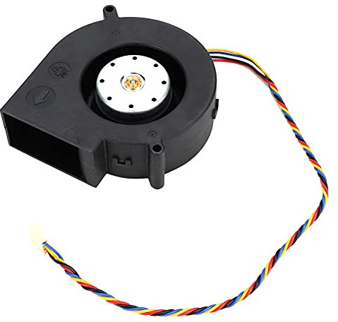flexman 12V Abluftventilator, 6A BBQ Grill Kühlventilator Ersatzteile, Motherboard 2 Pin Stecker Zubehör für Barbecue Grill