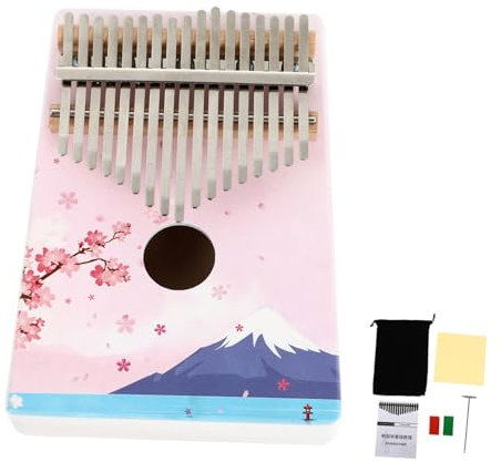 OFFSCH Kalimba Finger Piano Holz Mini-instrument Für Lernunterhaltung Detaillierte Anleitung