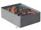 Genérico Estanque de jardín sobre el Suelo con válvula de Drenaje, Piscina Gruesa de Lona Grande Plegable para Exteriores, Lona de Piscina de Lona de PVC de 0,6mm,Gris,1x1.5x0.8m