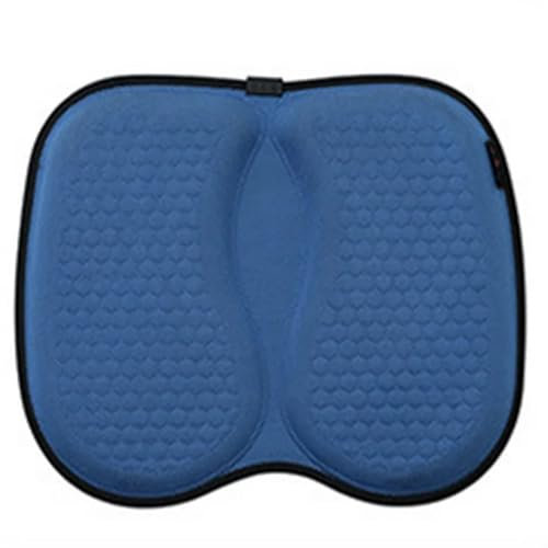 VNSMM Sitzkissen Sommer-Gel-Waben-Autositzkissen für Vier Jahreszeiten, Eiersitzkissen, Büro-Eiskissen, weiches Kissen, Silikonkissen sitzkissen bürostuhl(Blue)