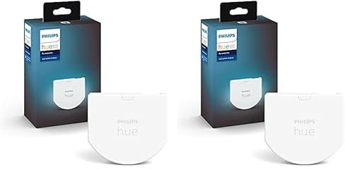 Philips Hue Interruptor de Pared, Blanco (Paquete de 2)