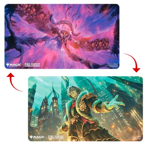 Final Fantasy x Universes Beyond Emet-Selch, Unsundered/Hades, Sorcerer of ELD Double-Sided Playmat for Magic: The Gathering