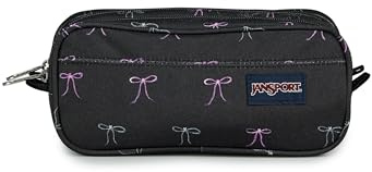 JanSport Large Accesssory Pouch Large Pouch, 10 x 8 x 23 cm, Bad Bows, Black