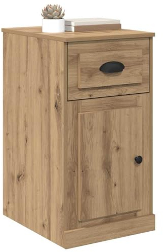 vidaXL Seitenschrank 40 x 50 x 75 cm Holzwerkstoff Artisan-Eiche